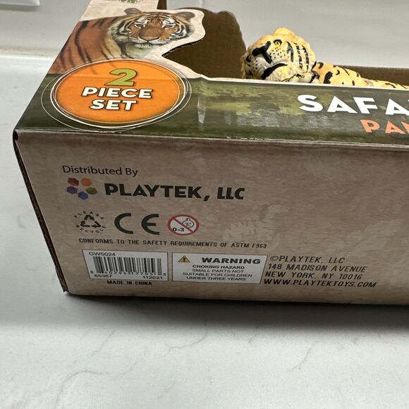 Dr Gabby Safari Adventure Tiger 2 Piece Toy Set Panthera Tigris - Picture 9 of 13